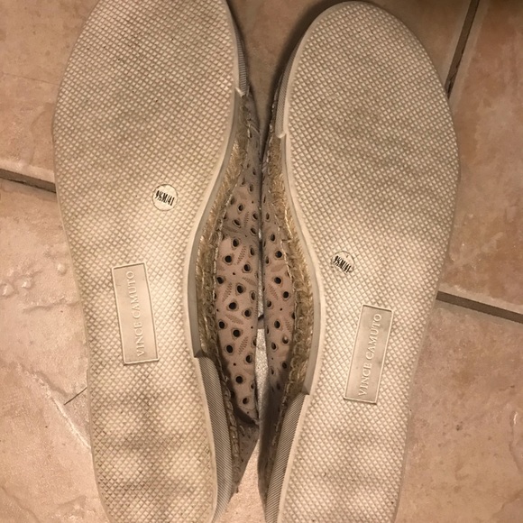 EUC Suede Vince Camuto Lace Up espadrilles Sz 9.5 - Picture 5 of 5
